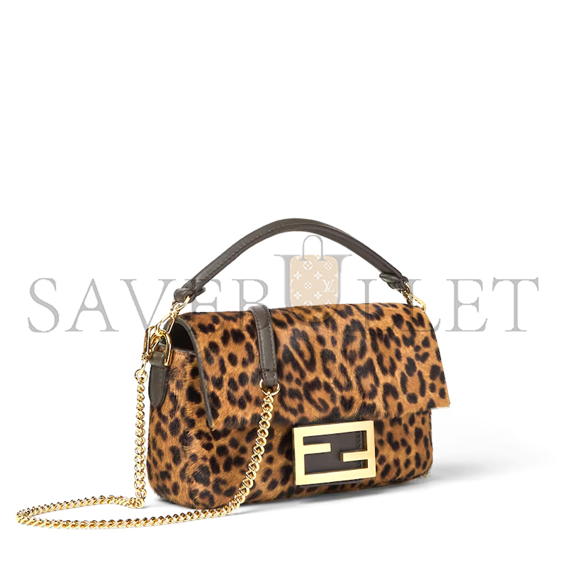 F**di baguette mini printed cavallino calfskin bag 8bs017aydyf0a6e (20*13*5cm)
